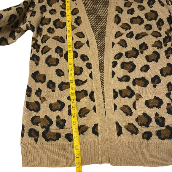 Hayden Leopard Print Cardigan, Small/Medium - Picture 4 of 12
